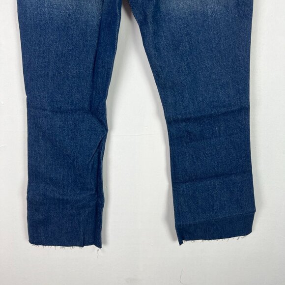NWT J. Crew 9" Billie Mid-Rise Demi-Boot Crop Jean Lantern Wash Raw Hem Size 23 - Picture 9 of 11